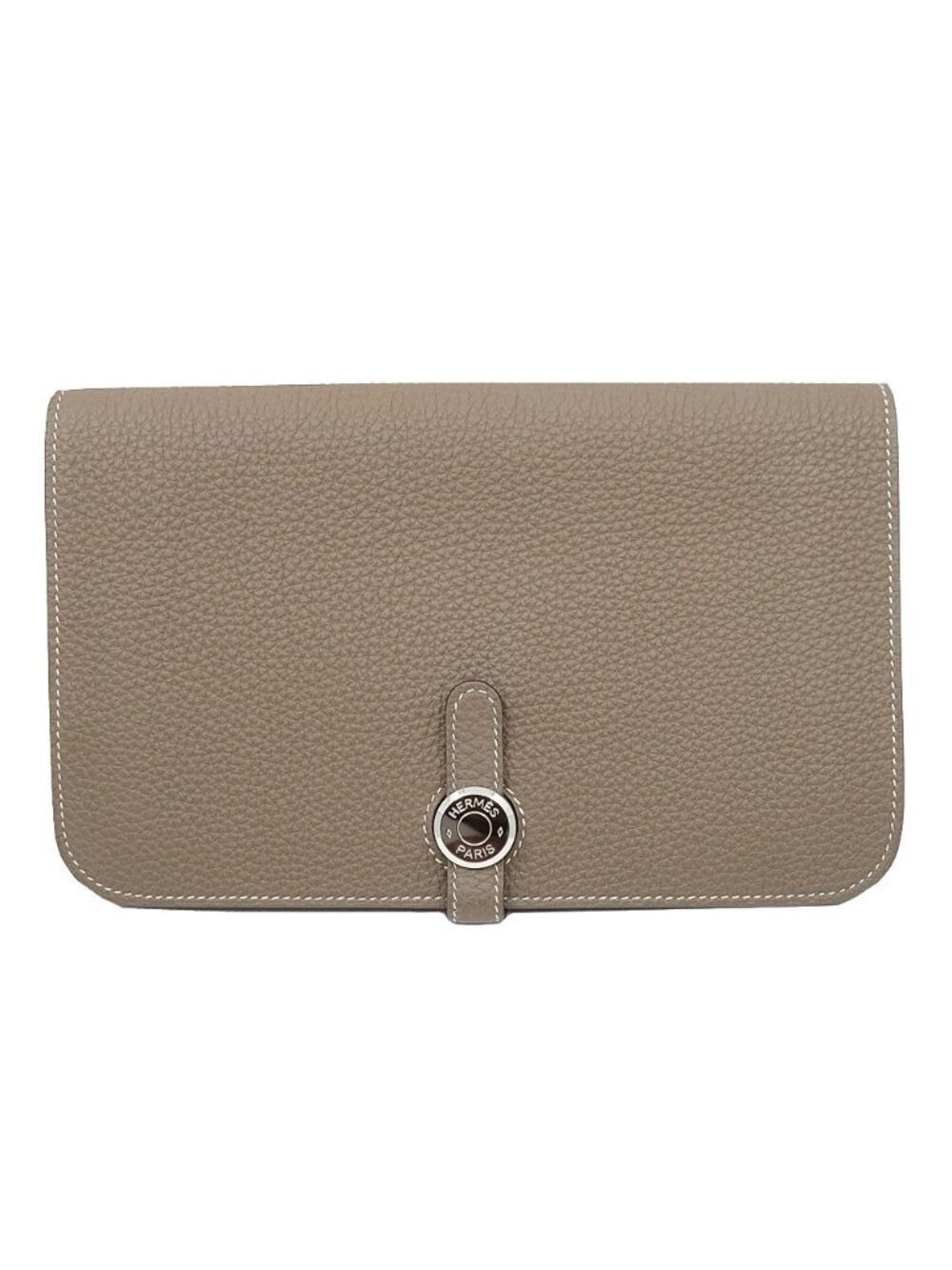 Hermes Wallet Dogon Duo GM Coin Case Out of Stock Togo Etoupe Shop Card